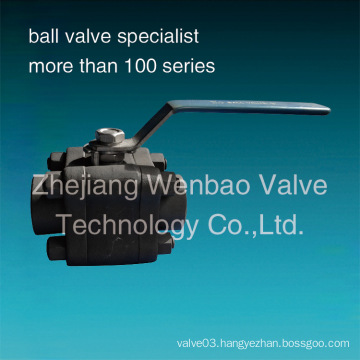 3PC High Pressure Forged Steel Ball Valve 800lb